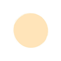 Blank circle sticker, solid circle, circular, sticker, circle label on transparent background