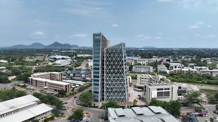 Fairscape prescint Building in Gaborone, Botswana, Africa