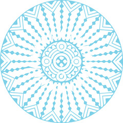 Beautiful flower art and mandala vector design