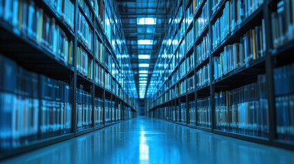 Optimizing data organization in digital libraries with comprehensive metadata management
