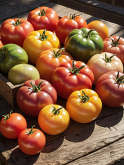 Tomato Harvest Under the Sun