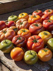 Tomato Harvest Under the Sun