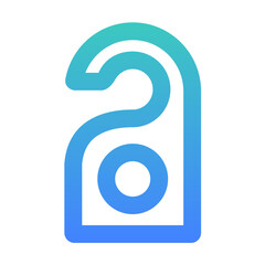 room marker outlined gradient style