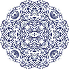 Beautiful flower art and mandala vector design