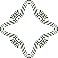 Beautiful flower art and mandala vector design