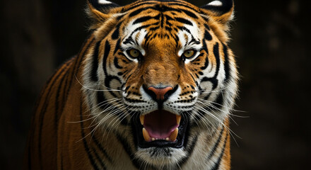 portrait of a tiger, Generative AI