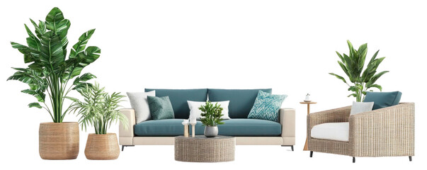 Modern sofa set