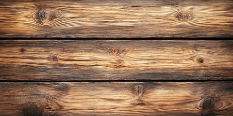 Naklejka premium Rustic brown wood planks background (2)