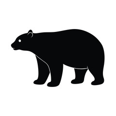 Fototapeta premium vector illustration of a bear