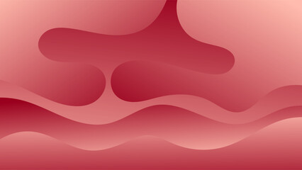 ABSTRACT BLURRED BACKGROUND ELEGANT GRADIENT RED WITH HAND DRAWN ORGANIC SHAPES SMOOTH COLOR DESIGN VECTOR TEMPLATE GOOD FOR MODERN WEBSITE, WALLPAPER, COVER DESIGN 