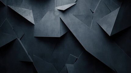 Abstract geometrical shapes create a modern and textured surface design