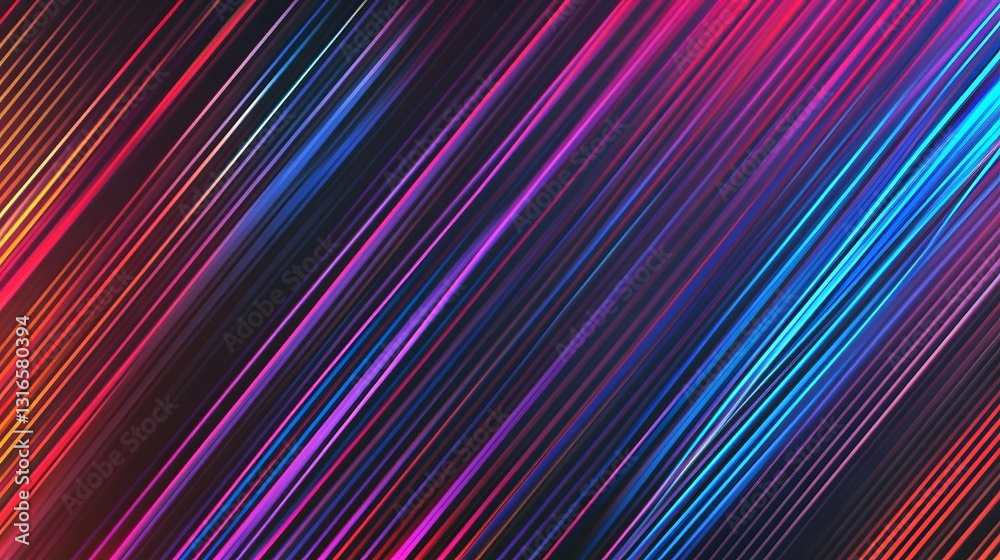 Poster Mesmerizing Colorful Abstract Motion Background with Vibrant Gradient Patterns  Futuristic digital and design with dynamic energetic and hypnotic visual effects