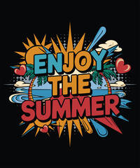Enjoy The Summer, Graphic Design