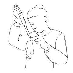 One continuous single drawing line art flat doodle sitting, bench, outdoors, togetherness, adult, two people, love - emotion. Isolated image hand draw contour on a white background, hand drawn, not AI