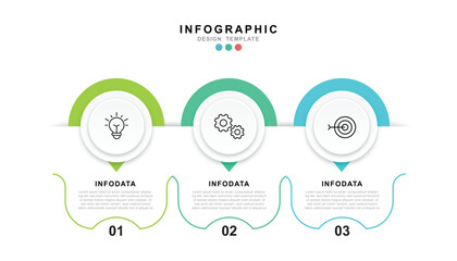 Business data visualization. timeline infographic icons designed for abstract background template