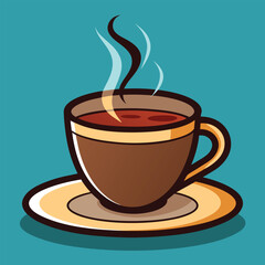 Obraz premium cofee cup vector