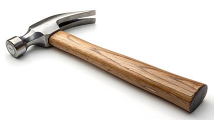 Realistic Claw Hammer Wooden Handle & Metal Head for Carpentry V6