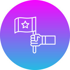 Politic flag Icon