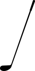 Golf club icon.golf stick for sports apps, websites and design element. Game equipment. Professional sport, classic golf club for official competitions and tournaments. Isolated illustration.