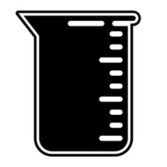 measuring cup glyph icon