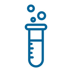 chemical sample bottles color icon