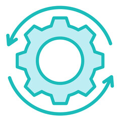 Processing  Icon Element For Design