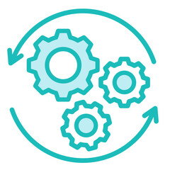 Synergy  Icon Element For Design