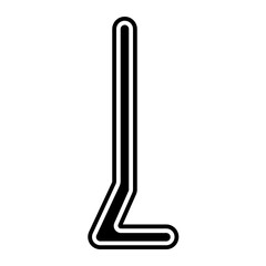 spreader L glyph icon