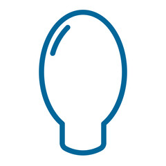 Suction Rubber color icon