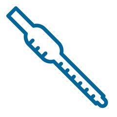 glass funnel color icon