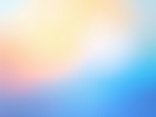 A soft pastel gradient transitioning from warm peach to cool blue, with a smooth surface ideal for clean and calming designs.