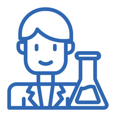 laboratory staff_1 color icon