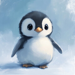 A cute penguin