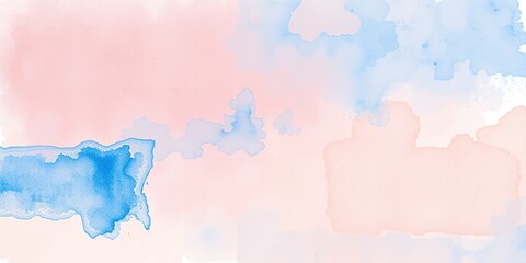 Obraz premium Abstract Brushstrokes - Acrylic and Watercolor Background