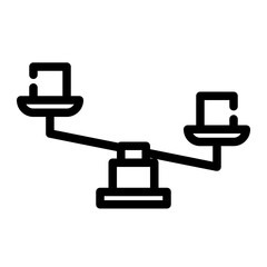 weigh the reagents cut line icon