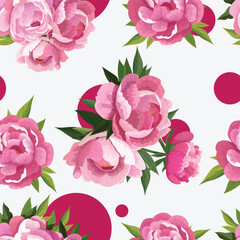 Beautiful nature background pattern vector illustration