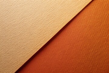 Fototapeta premium Warm Terracotta Ivory Cardboard Texture