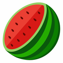 Vector illustration of watermelon 
