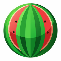 Vector illustration of watermelon 