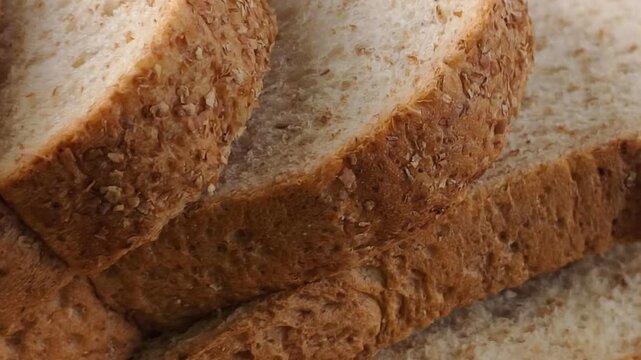 Close-up of whole grain bread