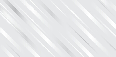 Obraz premium Smooth Diagonal Lines on White Background. Abstract white background design. White. Vector. Illustration. 