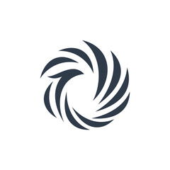 Phoenix rising Wings Logo design