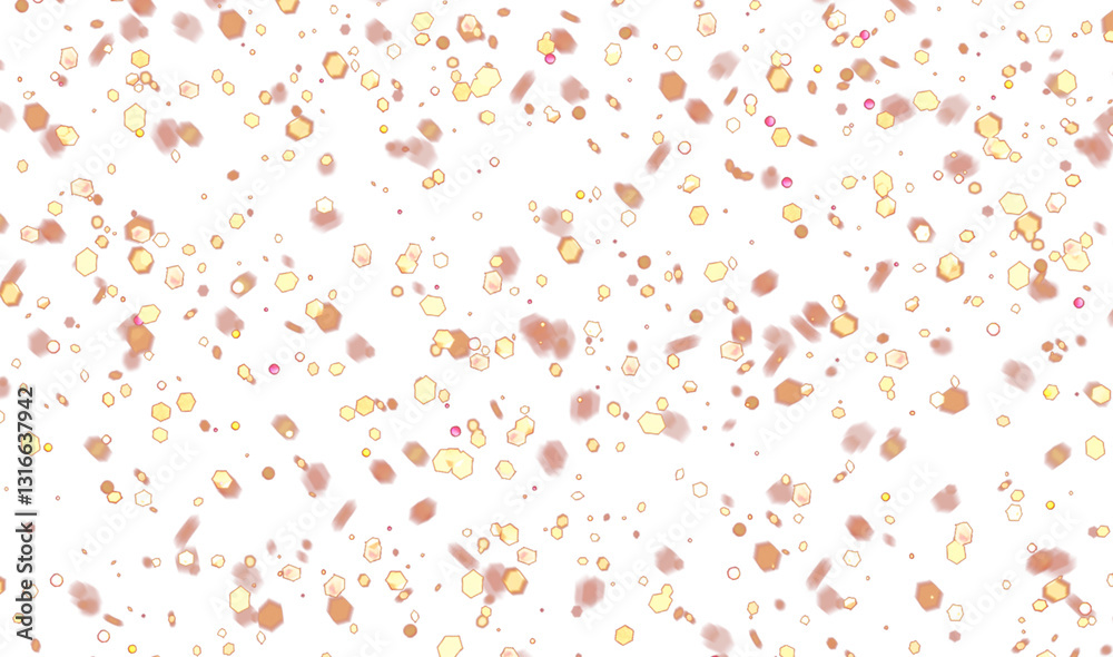 Canvas Prints glittering dust particles seamless on transparent background. glittering sparkling dust particles, p