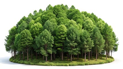 Sun-dappled Forest Path, Lush Green Woods, Tranquil Nature Scene