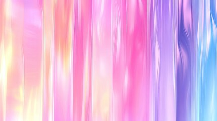 Soft Pastel Waves with Gentle Light and Colorful Gradients