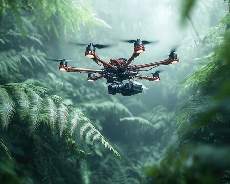 A conservation program using drones to monitor and protect endangered species, Conservation, Innovative and impactful