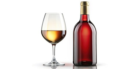 Woman Enjoying a Glass of Red Wine at Sunset - Romantic Evening