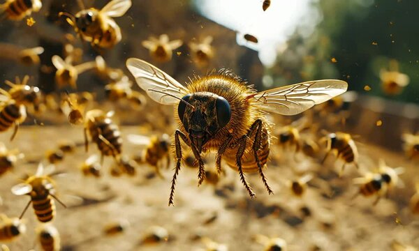 The fourth of the 10 plagues in Egypt, thousands of horseflies filled the land of Egypt