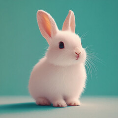 Obraz premium A cutie rabbit