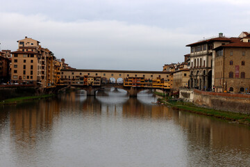 Street in the old town of Forence, Italy